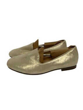 Vionic Willa II Loafers Women Size 11 Gold Metallic Leather Comfort Flats NEW